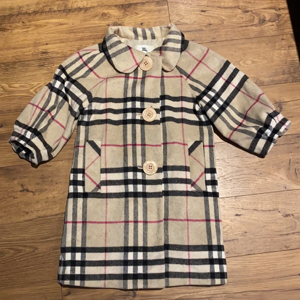 Vintage Burberry Coat - Picture 1 of 9